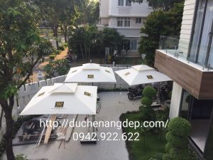 dù lệch tâm vuông 3m x 3m giá liên hệ 0942 922 622