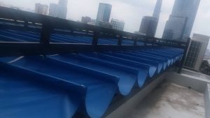 mái xếp di động