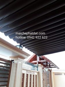 giá mái hiên mái xếp mái che di động